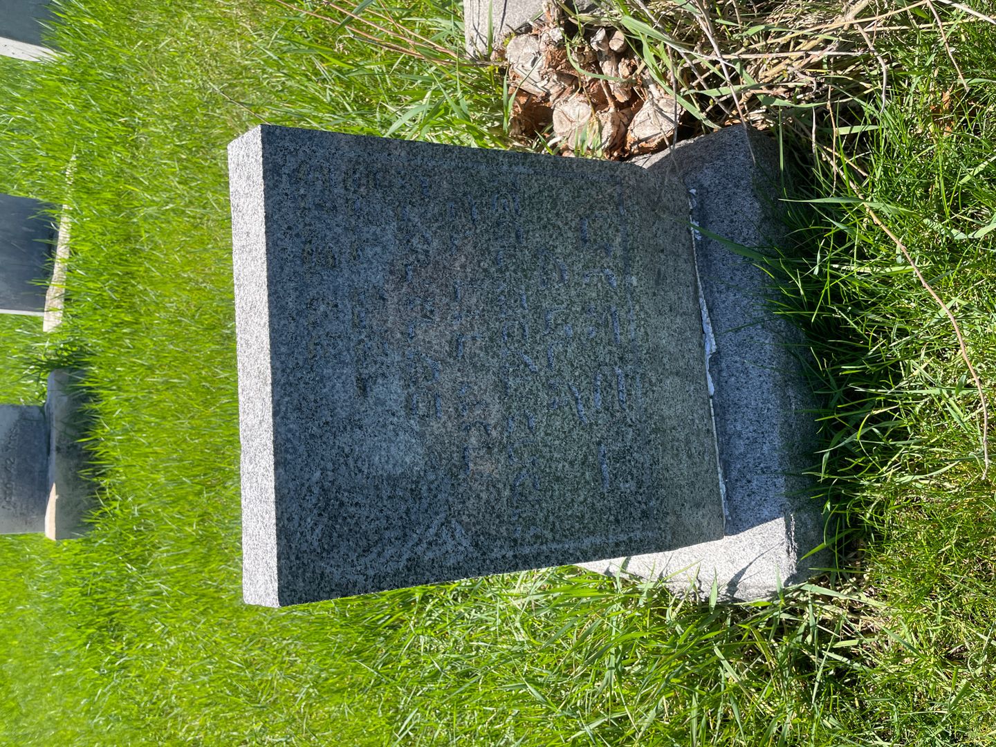 Sam Yessner's grave. Photo 1