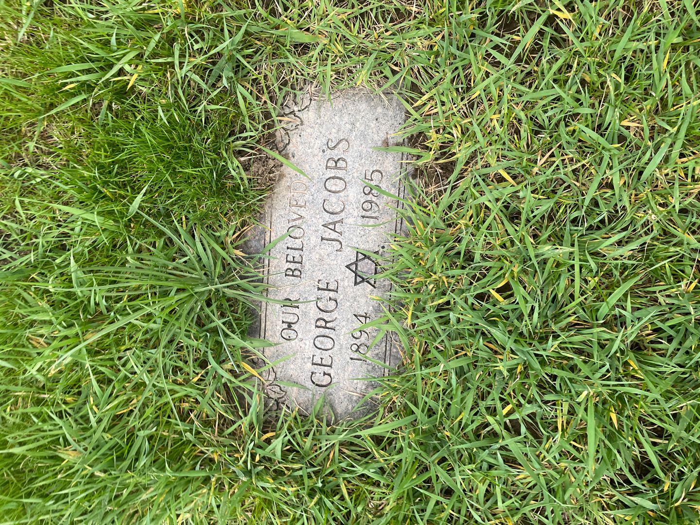George Jacobs's grave. Photo 1